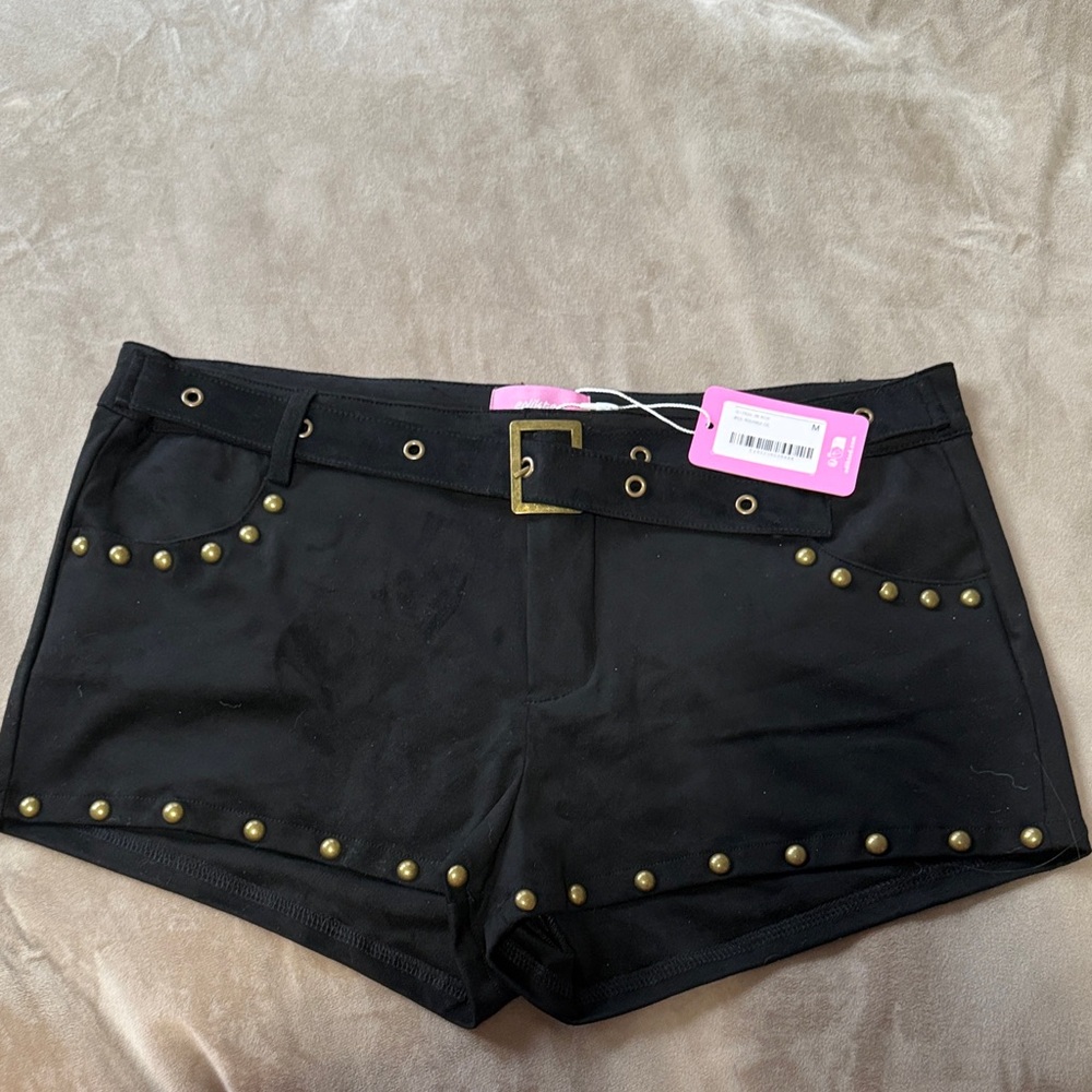 Edikted Studded mini Shorts